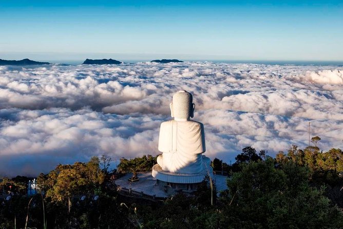 Ba Na Hill - Golden Bridge Tour - The mountain train, gardens, wine cellar, and pagoda