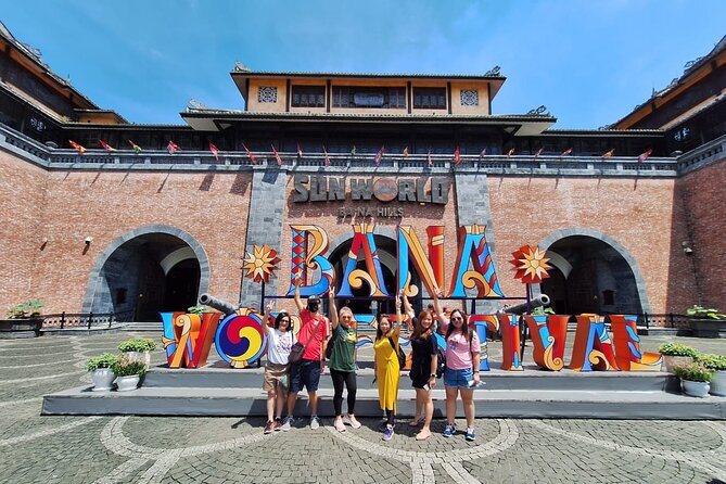 Ba Na Hills and Golden Bridge Full Day Tour Small Group - French Village, music, and a buffet lunch