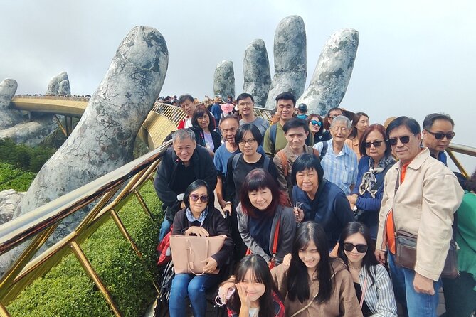 Ba Na Hills and Golden Bridge Full Day Tour Small Group - Guide support and group size