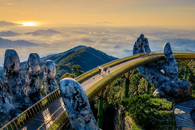 Ba Na Hills & Golden Bridge Tour: Fantasy Park, Buffet Lunch - Crowds, rain, and the style of the visit