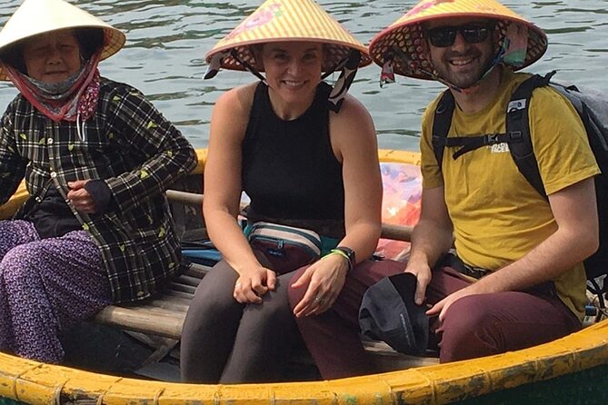 Basket Boat-Buffalo Ride-Farming-Pottery Making &Marble Mountains - Starting at Tra Que Vegetable Village