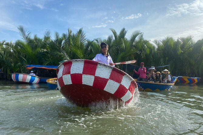 Basket Boat Ride, Coconut Forest, Sunset and Hoi An Town by Night - One and a half hours at Hoi An Night Market