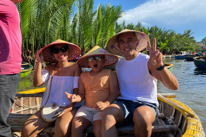 Basket Boat Ride, Coconut Forest, Sunset and Hoi An Town by Night - Vietnamese dinner, with realistic expectations