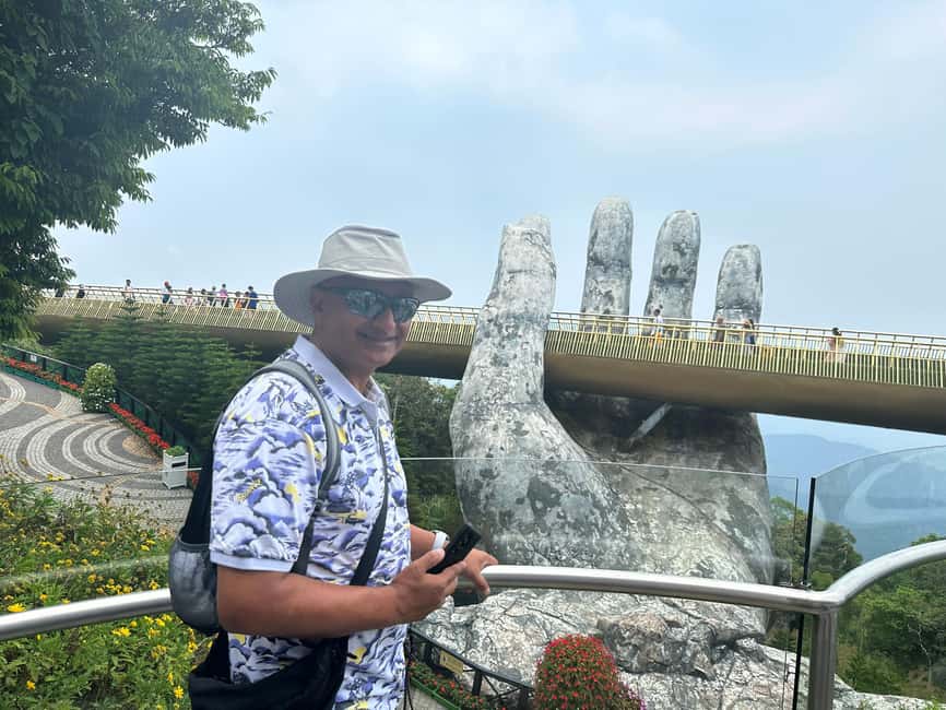 DA NANG Ba Na Hills, Golden Bridge & Cable Cars PRIVATE TOUR - The drive from Da Nang or Hoi An to the mountain