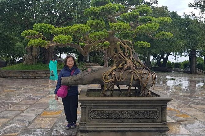 Da Nang ByNight with Marble Mountain,Monkey Mountain,Dragon Bridge,Night Market - Dragon Bridge and Love Bridge after dark