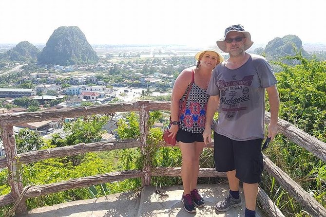 Da Nang city with Marble Mountain - Monkey Mountain-Dragon Bridge - A private van makes the short schedule practical