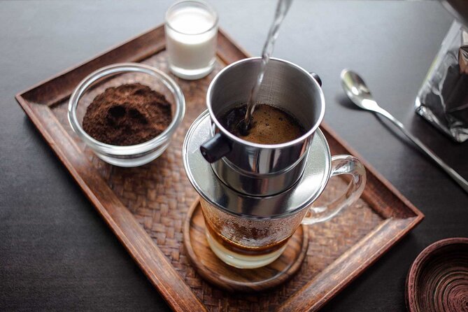 Da Nang Coffee Making Workshop - Egg, salt, coconut, and phin coffee