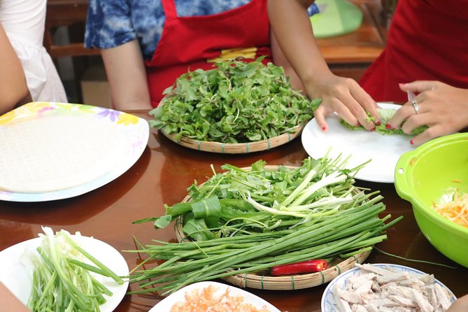 Da Nang Cooking Class with Coffee Tasting and Market Visit - Cooking four Vietnamese dishes at a family home
