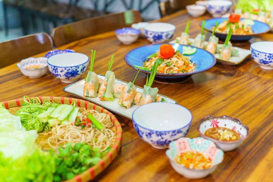 Da Nang Cooking: Market tour, farming, and cooking class - Herbal tea and dessert finish the meal