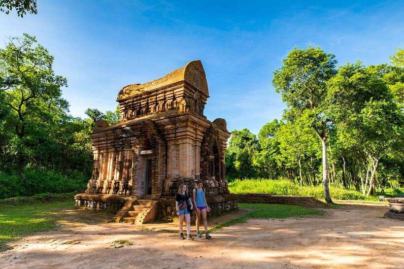 Da Nang: Full-day My Son Sanctuary And Hoi An Heritage Tour - A snack, the Japanese Covered Bridge, and the river square