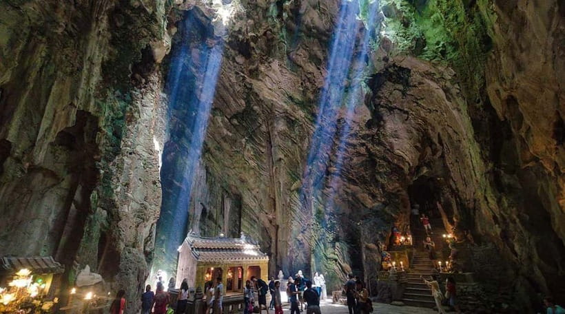 Da Nang: Golden Bridge, Marble Mt, Am Phu Cave & Lady Buddha - Four Da Nang sights in one long day