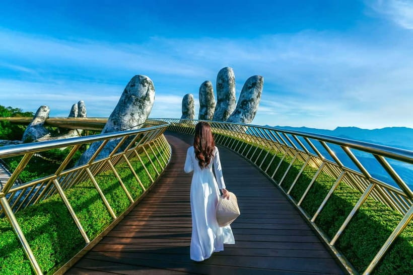Da Nang: Golden Bridge, Marble Mt, Am Phu Cave & Lady Buddha - Lady Buddha and Linh Ung Pagoda on Son Tra