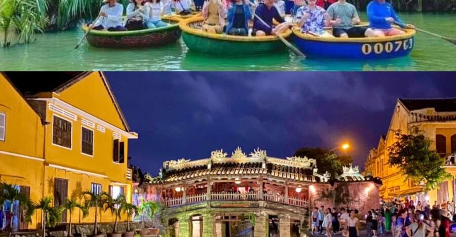 Da Nang/Hoi An: Coconut Village Boat and Hoi An City Tour - Entering Hoi An’s old town through its historic buildings