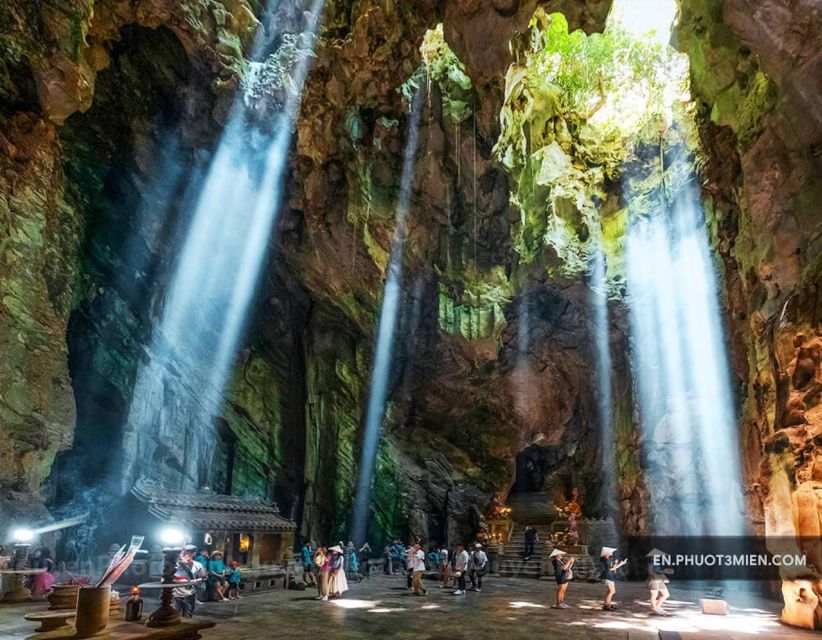 Da Nang/Hoi An: Lady Buddha -Marble Mountain - Am Phu Cave - Marble Mountains, where the stairs begin