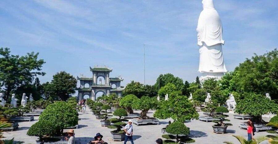 Da Nang : Lady Buddha - Marble Mountains - Am Phu Cave Tour - Marble Mountains: caves, stone steps, and Buddhist shrines