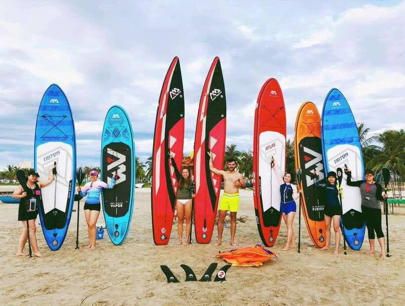 Da Nang: Man Thai Beach Stand-Up Paddleboarding Tour - What the $12 group price really offers