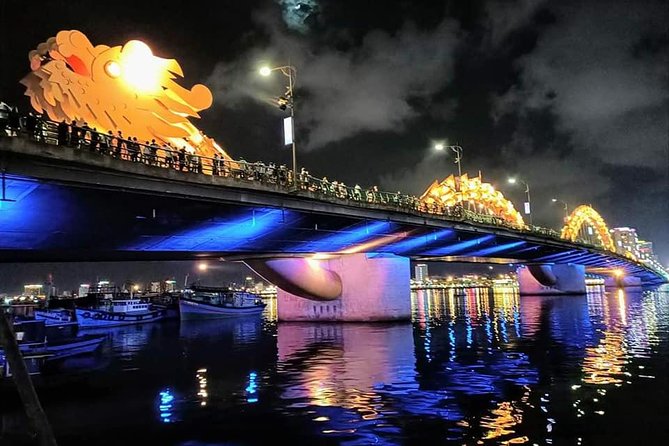 DA NANG NIGHTLIFE Tour with MARBLE MOUNTAIN & LADY BUDDHA STATUE, DRAGON BRIDGE - Lady Buddha and Son Tra’s sea views