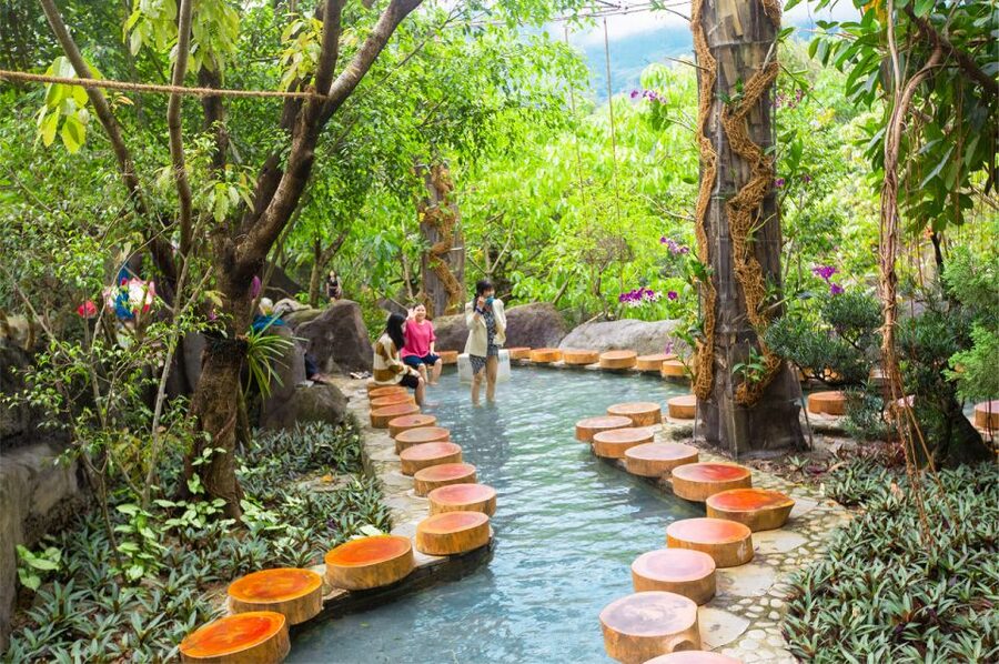 Da Nang: Than Tai Hot Spring Park E-Ticket - From Da Nang to the mountain springs