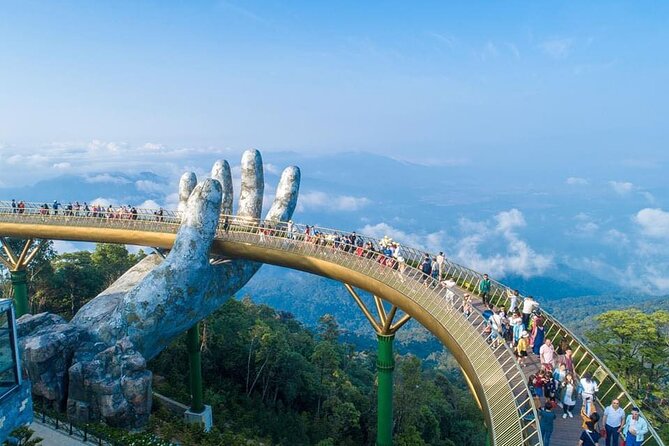 Da Nang to Ba Na Hills & Golden Bridge by private car - The ride up and the arrival at SunWorld