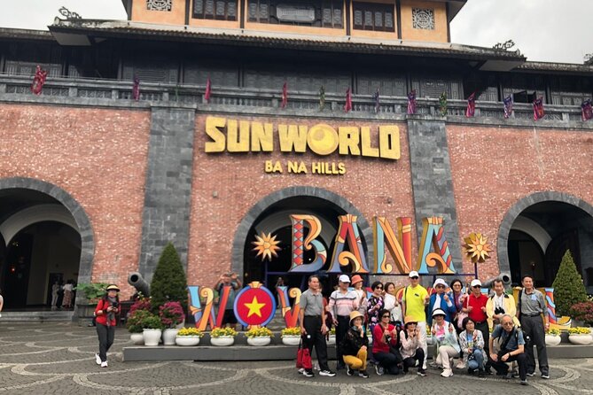 Da Nang to Ba Na Hills & Golden Bridge by private car - Seeing the Golden Bridge and its stone hands