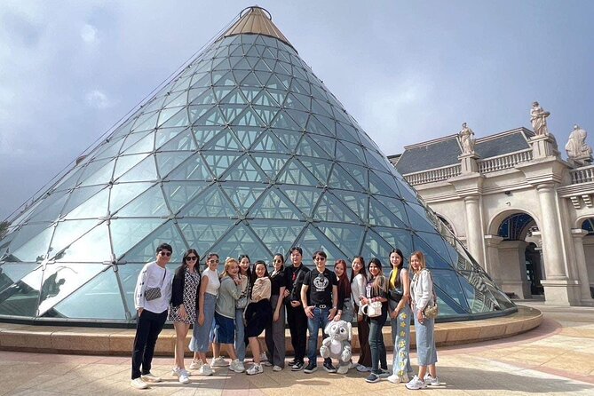 Da Nang to Ba Na Hills & Golden Bridge by private car - French Village, gardens, and amusement rides