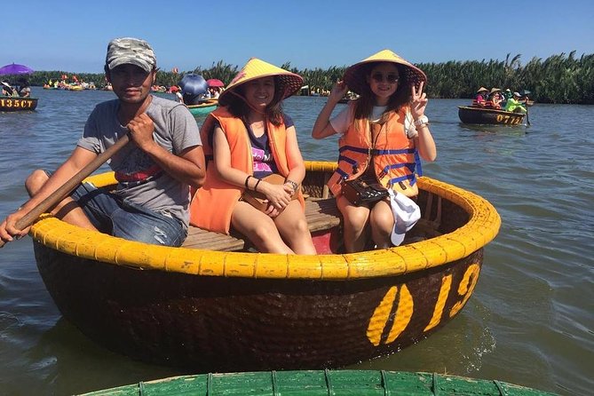 DaNang City & Coconut Jungle-Basket Boat-Hoi An city-Night Market - The Japanese Covered Bridge and Hoi An’s Evening Mood