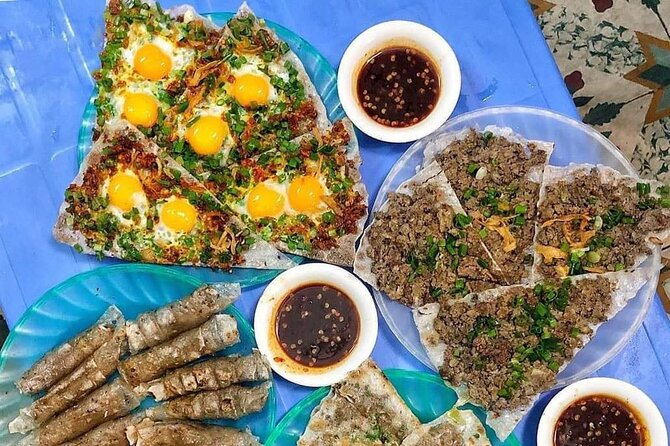 Danang Food City Tour by Motorbike - Private Tour - Street food near Tran Thi Ly Bridge