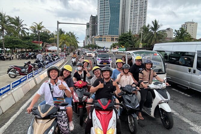 Danang Food Tour With Local Students - The harbor viewpoint and the ride into Hai Chau