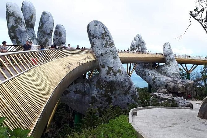 DaNang Fullday Tour-GOLDEN BRIDGE-MARBLE MOUNTAIN-MONKEY MOUNTAIN - Starting at 7:30 a.m. from Da Nang or Hoi An