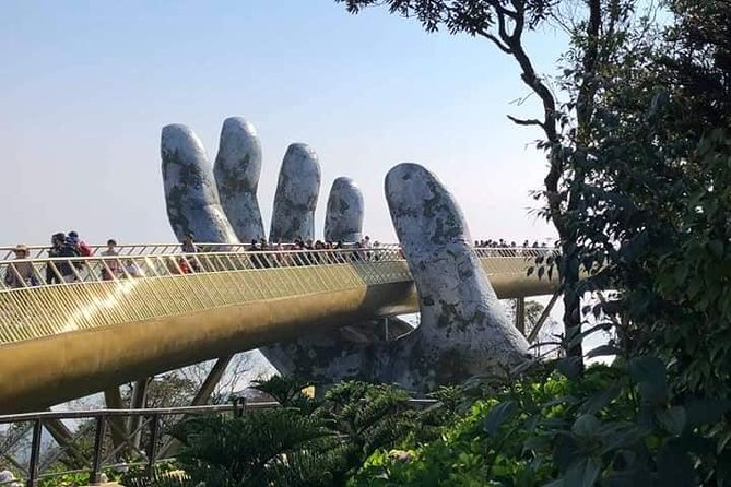 DaNang Fullday Tour-GOLDEN BRIDGE-MARBLE MOUNTAIN-MONKEY MOUNTAIN - What the guides add to the day