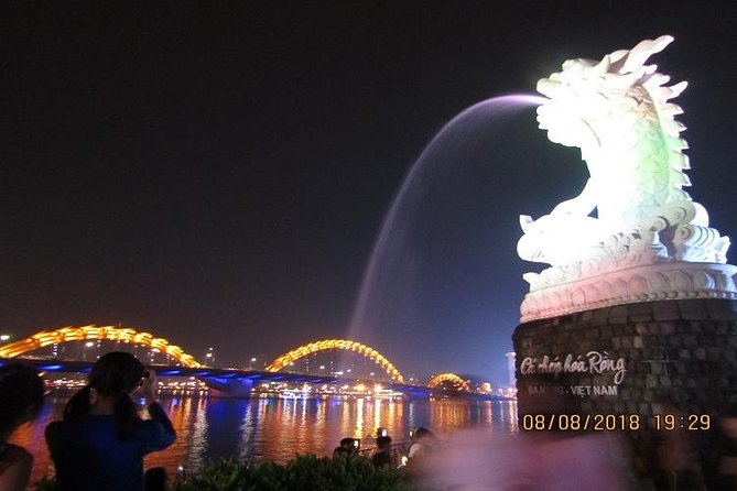 Dragon Cruise by Romantic Yatch: Tasty Beer/Flower/Cake & Dance - Under the Han Swing Bridge