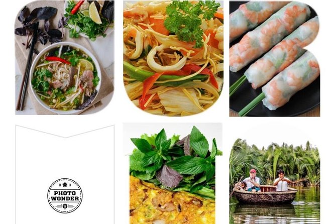 Eco Cooking Class and Basket boat tour from Da Nang/ Hoi An - Paddling Through Cam Thanh’s Water Coconut Forest