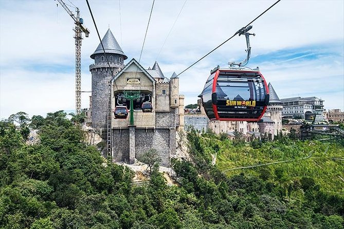 Explore Ba Na Hills from Danang - Boarding the cable car at Hoi An Station