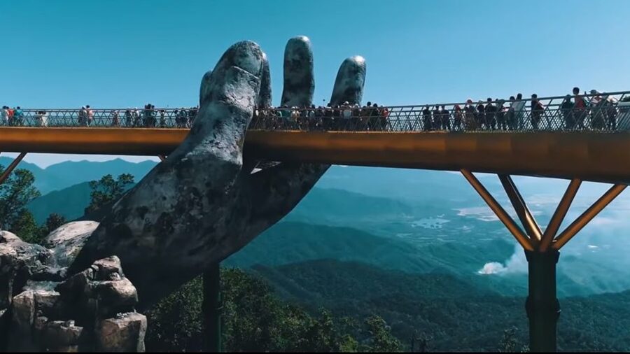 From Da Nang: Ba Na Hills and Golden Bridge tour & options - Reaching Ba Na Hills by cable car