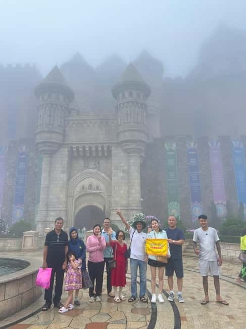 From Da Nang: Golden Bridge Ba Na Hills Full-Day Group Tour - Linh Ung Pagoda and Le Jardin Flower Garden