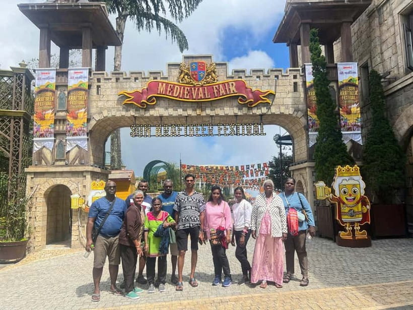 From Da Nang: Golden Bridge Ba Na Hills Full-Day Group Tour - Buffet lunch around noon