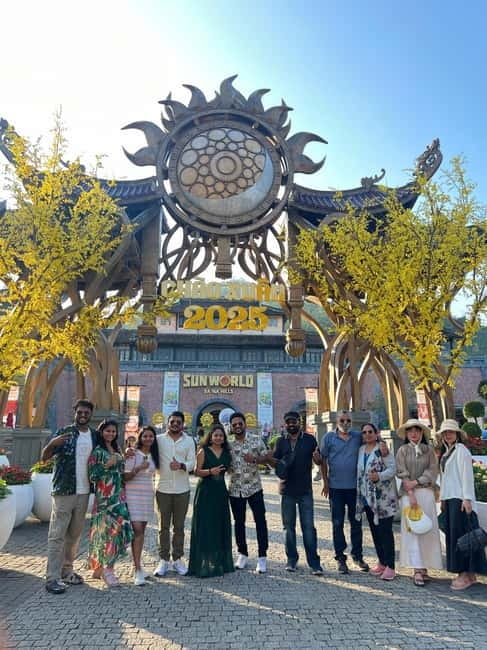 From Da Nang: Golden Bridge Ba Na Hills Full-Day Group Tour - Returning by cable car and stopping for souvenirs