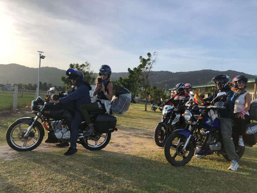 From Hue/Da Nang/Hoi An: Hai Van Pass Tour by Motorbike - A freshwater waterfall stop for swimming