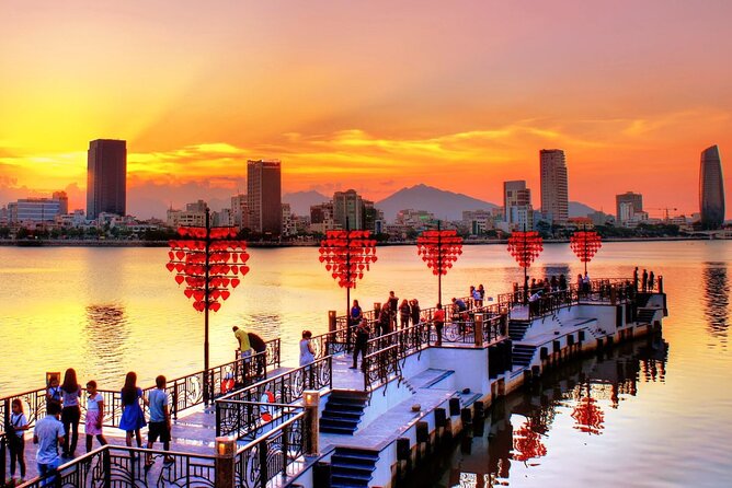 Full Day Da Nang Vietnamese Private Cooking Class Highlight Tour - Photographing Dragon Bridge