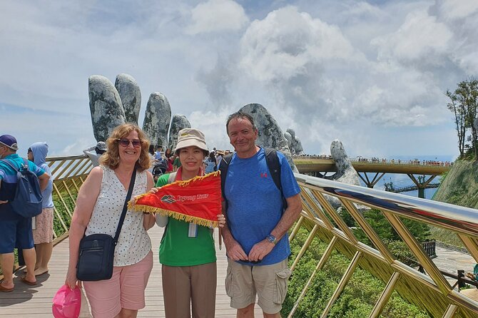Full Day Golden Bridge and Ba Na Hills Small Group Tour - French Village: charming design, modern theme park