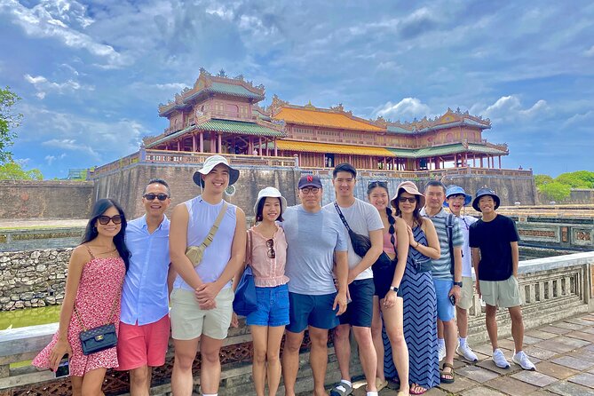 Full-Day Hue Imperial City with/without Hai Van Mountain Pass - Thien Mu Pagoda beside the Perfume River