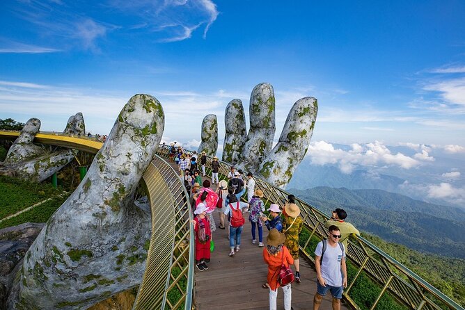 Golden Bridge -Ba Na Hills including buffet lunch ,Cable car 2 way From Da Nang - Key points to know before you book
