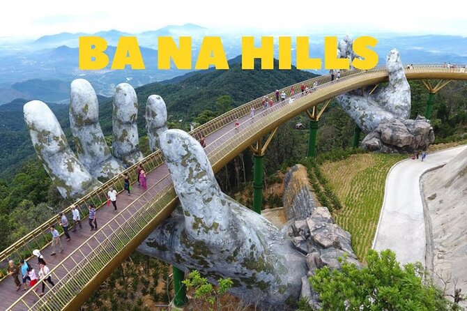 Golden Bridge -Ba Na Hills including buffet lunch ,Cable car 2 way From Da Nang - Crowds, queues, and the eight-hour limit