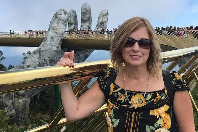 Golden Bridge & Ba Na Hills & Marble Mountain Private Tour - Exploring the caves and temples of Marble Mountains
