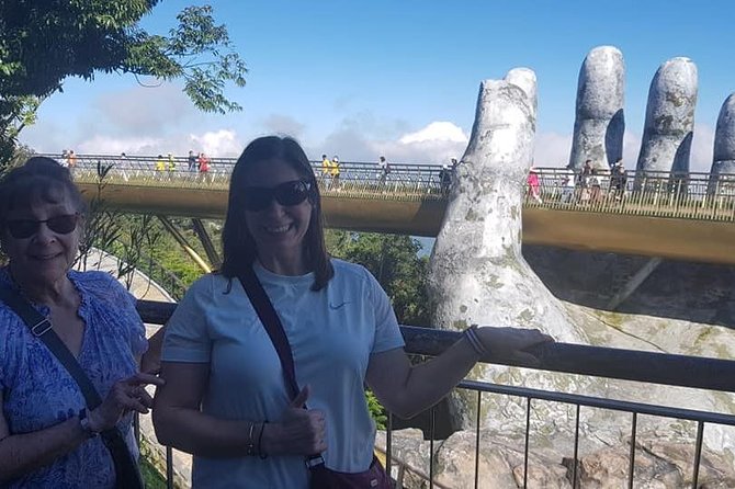 Golden Bridge Ba Na Hills & My Son Holyland - Private Guided Tour - Golden Bridge, giant hands, and the best photo angles