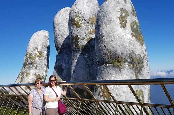 Golden Bridge Ba Na Hills & My Son Holyland - Private Guided Tour - Beyond the bridge: gardens, pagoda, cellar, and French Village