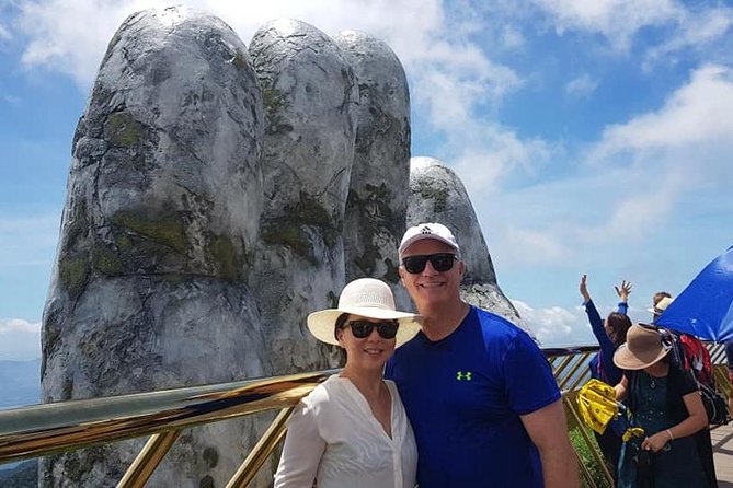 Golden Bridge-Dragon Bridge-Marble Moutain-Monkey Mountain fromHoi An or Da Nang - Lunch, inclusions, and the real price