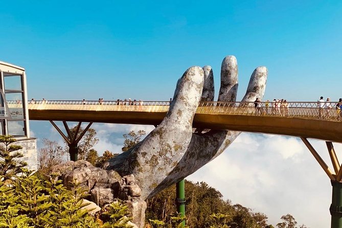 GOLDEN BRIDGE - Guided Tour in the Early Morning to Avoid Crowds - Riding the Ba Na Hills cable cars
