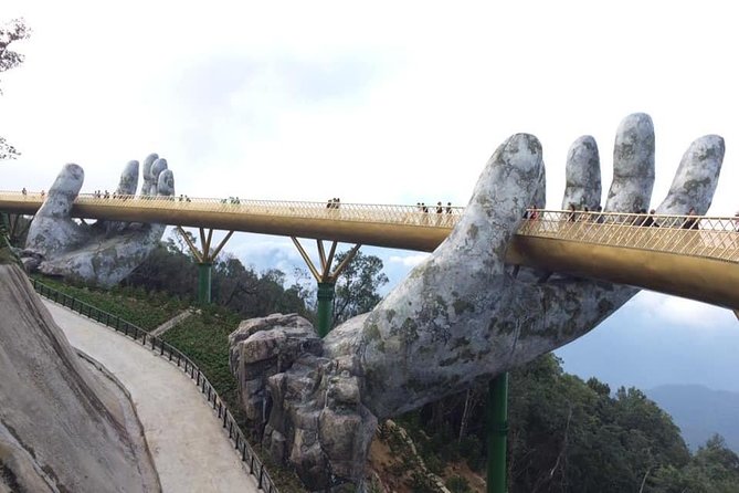 Golden Bridge-Marble Mountain-Hoi An City -Boat Ride-Night Market - Hoi An, riverboat ride, and night market time