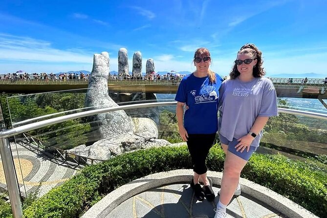 Golden Bridge-Monkey mountain-Dragon Bridge -Marble Mountain Fullday PrivateTour - Guides, drivers, and the value of going private